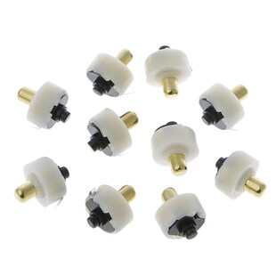 10 Pcs DC 30V 1A C8 Flashlight Tail Button Switch Lightweigh
