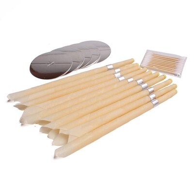 Ear candle Natural Beeswax ear candle cleaner Ear wax remove