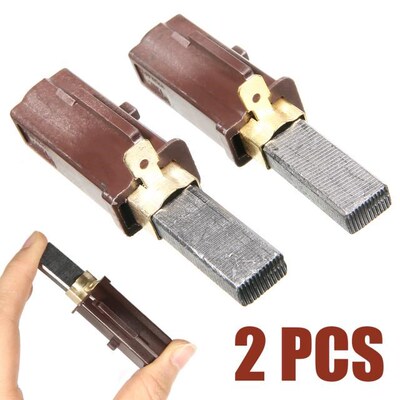 1 Pair Durable Motor Carbon Brush Electric Replacement Vacuu