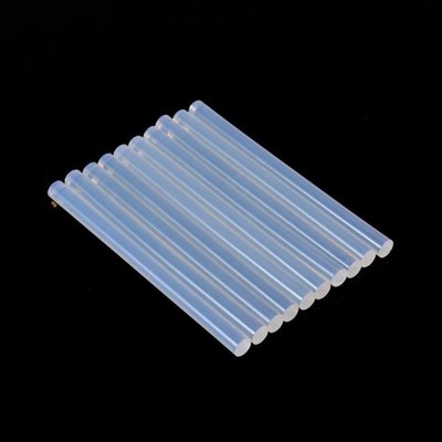 10pcs/set Hot Melt Glue Sticks 7mm x100mm Plastic Sticks Dur