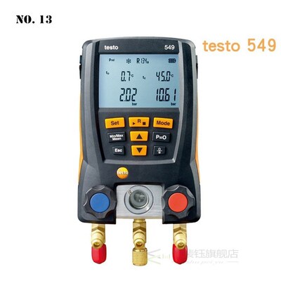 Testo 549 Refrigeration Guage HVAC Manifold Gauge Set 0560/0
