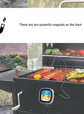 Food Cooking Wireless remotely BBQ Thermometer With Six Pro