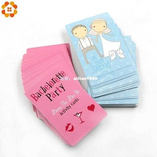 1Set Truth or Dare Activity Card Bride Groom Party Girl Out
