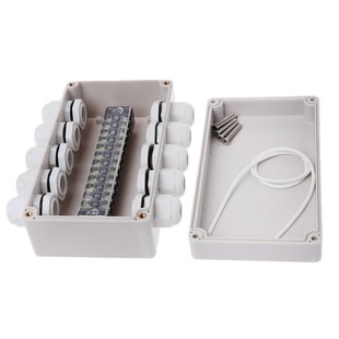 Box 600V Waterproof 15A ABS Case Electric Junction Enclosure