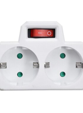 250V 16A Multiple Plug EU Standard Double Socket Conversion