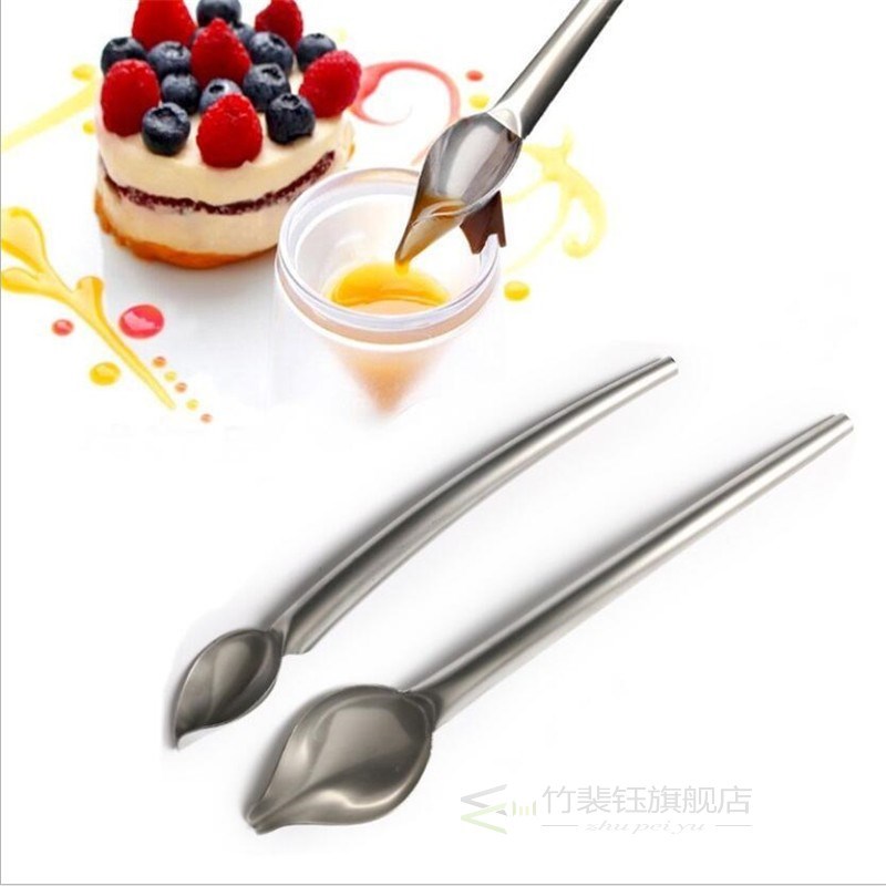 Creative Deco Chocolate Spoon Decorate Food Pen Tool Sauce D