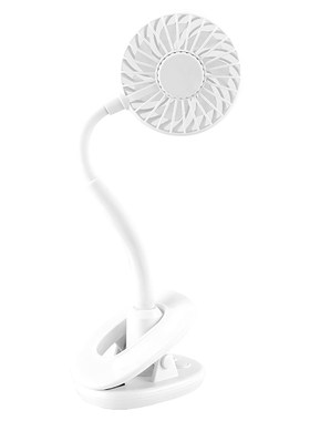 Portable Mini  Stroller Fan 3 Speeds Settings Flexible Benda