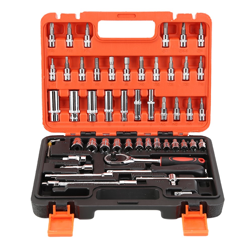 108pcs Socket Ratchet Car Repair Tool Wrench Set Head Ratche