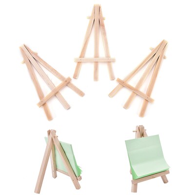1Pc Mini Wooden Easel Name Card Stand Wedding Table Card Sta