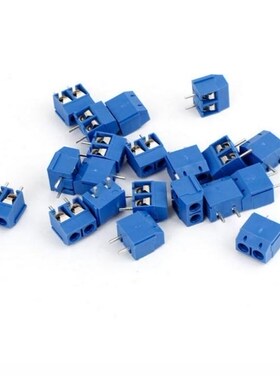 KF301-2P 5.08mm Terminals Blue Screw Terminal Connector 2P E