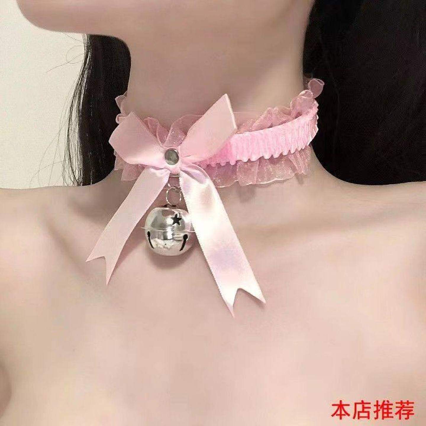 黑色铃铛颈链女款choker猫咪可爱项圈颈带甜酷辣妹风性感锁骨链子,饰品/流行首饰/时尚饰品新,其它首饰,淘宝优惠券,粉丝福利购,淘宝优惠卷