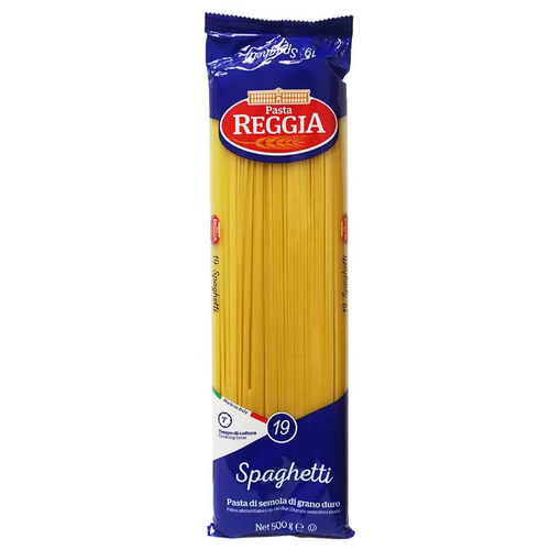临期特价意大利面原装进口Reggia瑞际19#Spaghetti圆面条实心意面