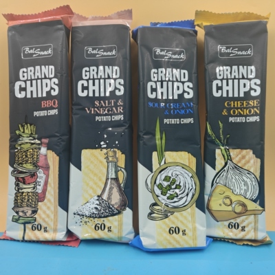 临期特价爱沙尼亚进口啵尔滋泰乐思薯片60克烧烤味洋葱味盐醋盒装