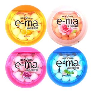 临期特价 ma溢玛爽喉糖葡萄柠檬玫瑰味33g含片糖果 日本进口悠哈e