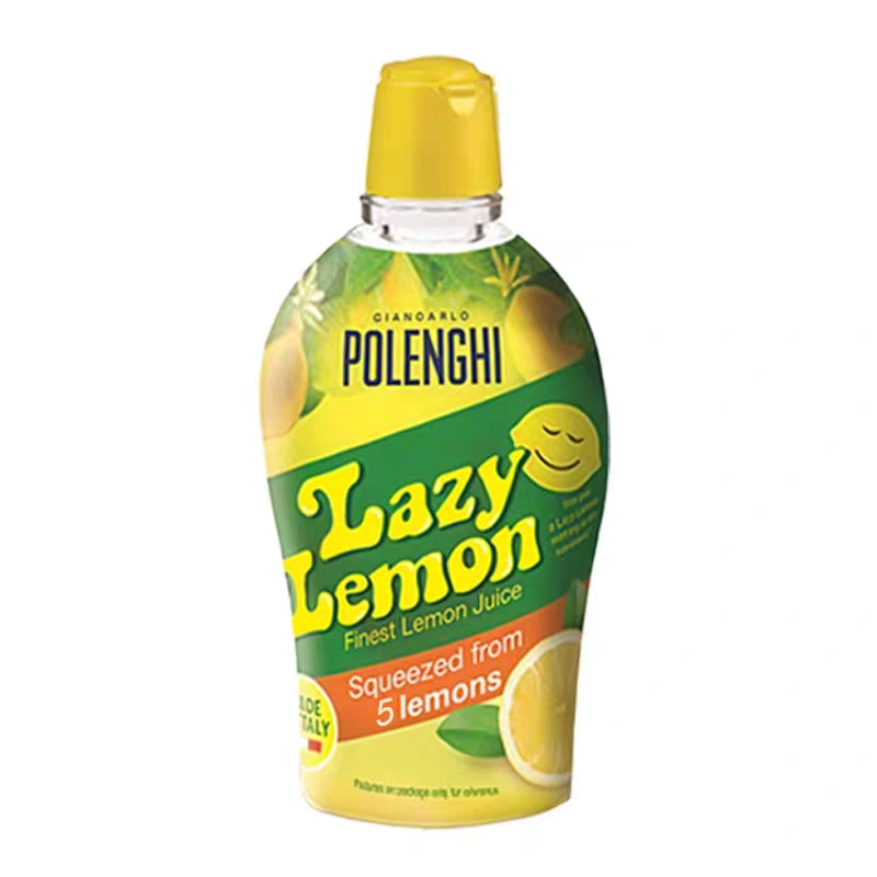 宝蓝吉黄柠檬汁125ml 家用烘焙奶茶店专用去腥浓缩原汁意大利进口