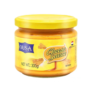 临期清仓 荷兰进口欧萨墨西哥风味切达奶酪酱复合调味酱300g蘸酱