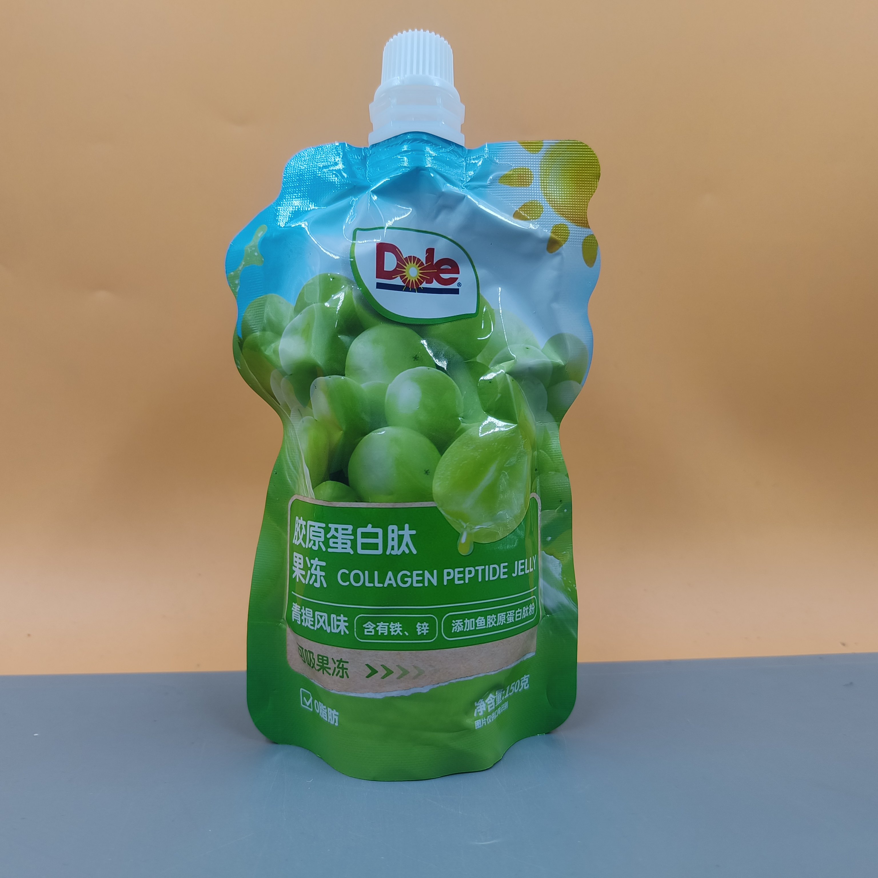 临期零食品特价清仓DOLE都乐胶原蛋白肽果冻150g青提橙子荔枝