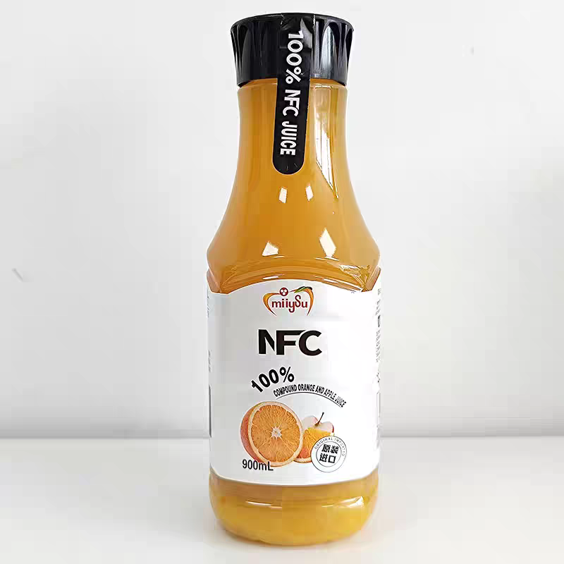 临期特价 巴西进口梅苏100%NFC复合苹果橙汁900ml健康纯果汁