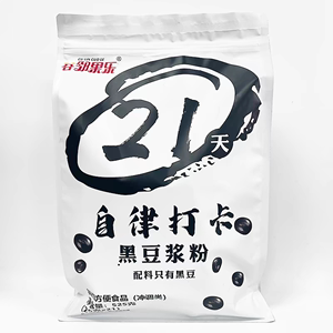 新货特价谷邻果乐黑豆浆粉525g(25g*21)营养健康速溶豆奶粉冲饮