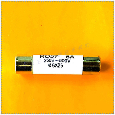 圆帽陶瓷保险丝管熔断器芯子6X25MM1A 2A6A10A拍1份发10个现货