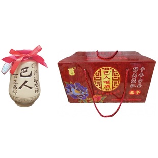 巴人咂酒正品整箱送礼盒重庆垫江特产酒粮食老白酒呷酒砸酒咂杆酒