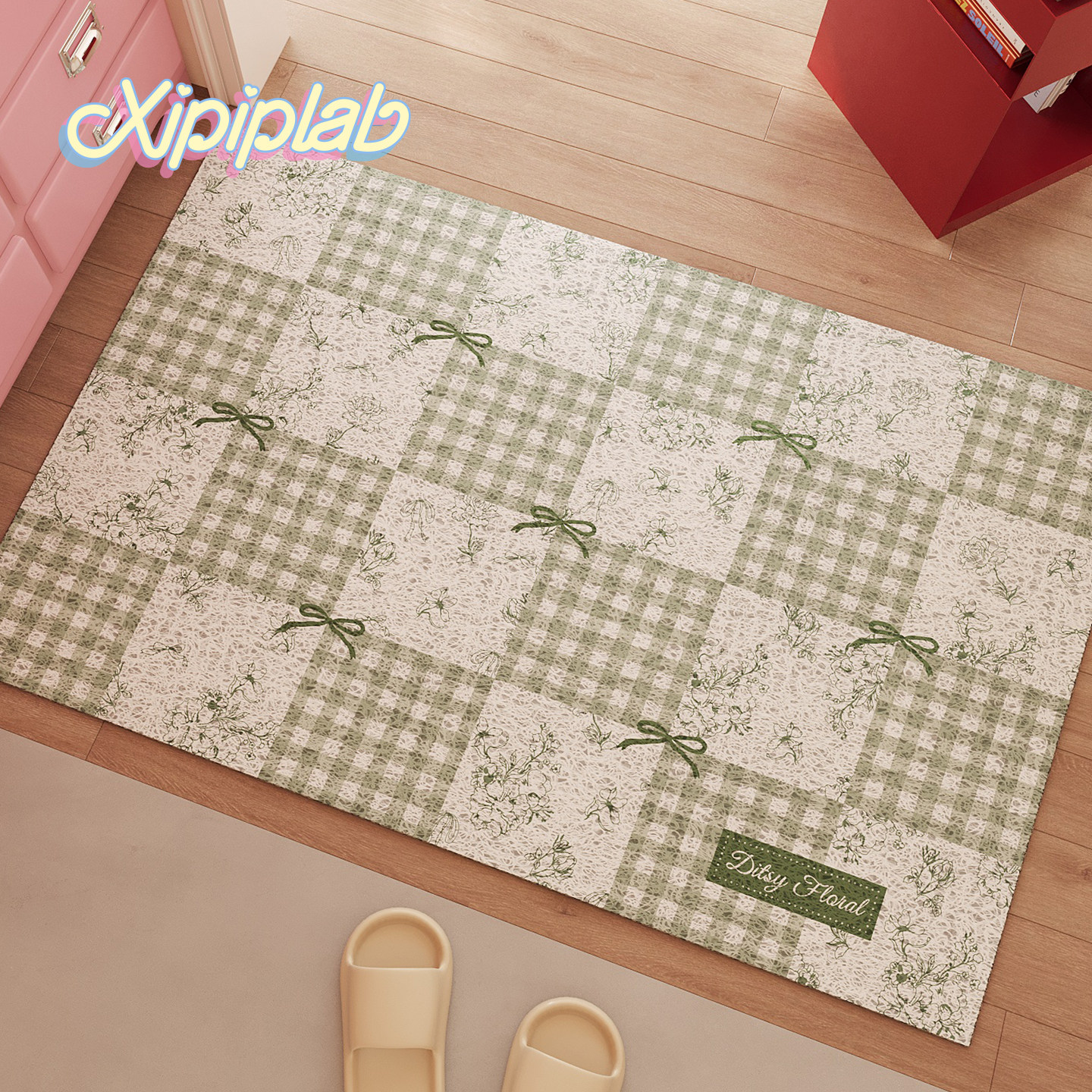 xipiplab家用入户玄关地垫丝圈可裁剪门垫卡通可爱耐脏耐磨脚垫子,居家布艺,入户地垫,淘宝优惠券,粉丝福利购,淘宝优惠卷