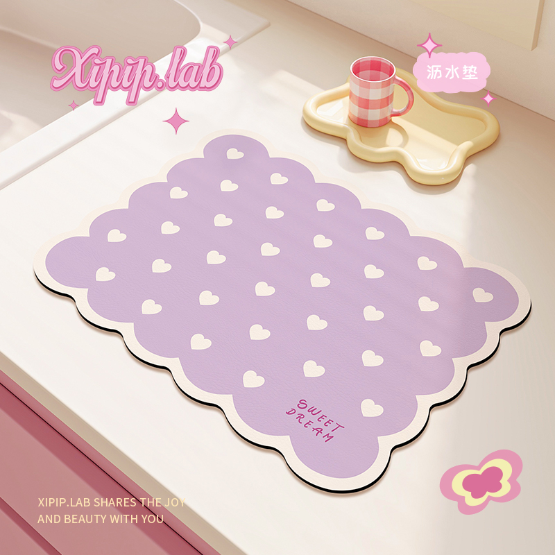 xipiplab厨房台面沥水垫吸水垫