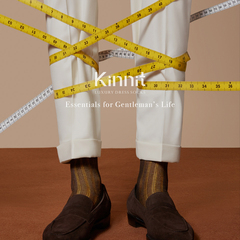 【绅装好物】KINNITSOCK SHADOWS立体拼色条纹中筒绅士袜正装舒适