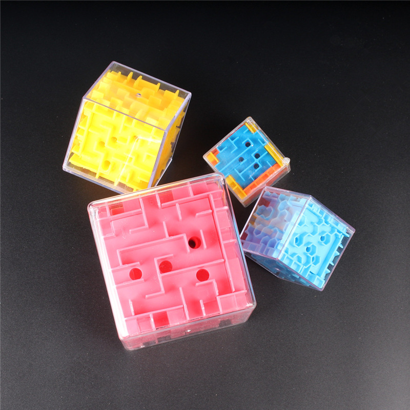 开发儿童益智3D迷宫轨道阶立体魔幻迷宫减压训练智力魔方玩具