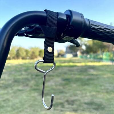 户外不锈钢电动车挂钩前置通用电瓶车自行车摩托车挂物钩头盔外卖