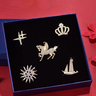 男生生日礼物实用的高级感礼品男士礼物国风实用型胸针礼盒小众