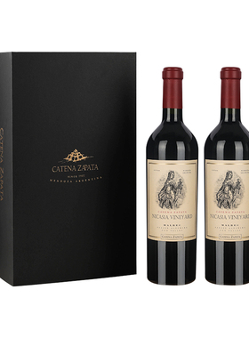 阿根廷酒王！卡帝娜小使徒尼卡西亚轮轮塔河之石马尔贝克干红礼盒