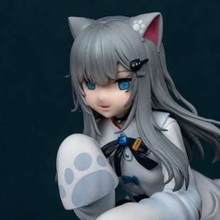 甘城猫猫nachoneko手办美vtuber虚拟主播可爱二次元模型摆件