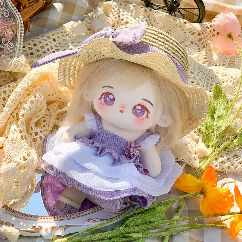 现货棉花娃娃衣服多色连衣裙大促