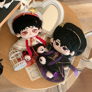 原创棉花娃娃20cm娃衣恶魔唱诗班白夜华章梦魇咏叹25cm玩偶衣服