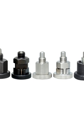 旋钮柱塞 ZAC60-d6/8-L8.5/10.5/10/12 分度销 薄壁型·复位型