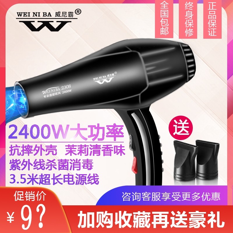 威尼霸2308吹风机女网红大功率静发廊专用家用不伤发杀菌茉莉香音,个人护理/保健/按摩器材,电吹风,淘宝优惠券,粉丝福利购,淘宝优惠卷