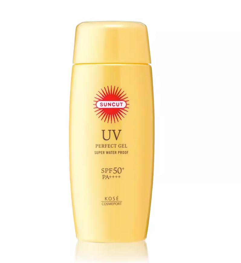 保税直邮 高丝防晒乳霜啫喱小金瓶防水防汗隔离水润SPF50 60ml