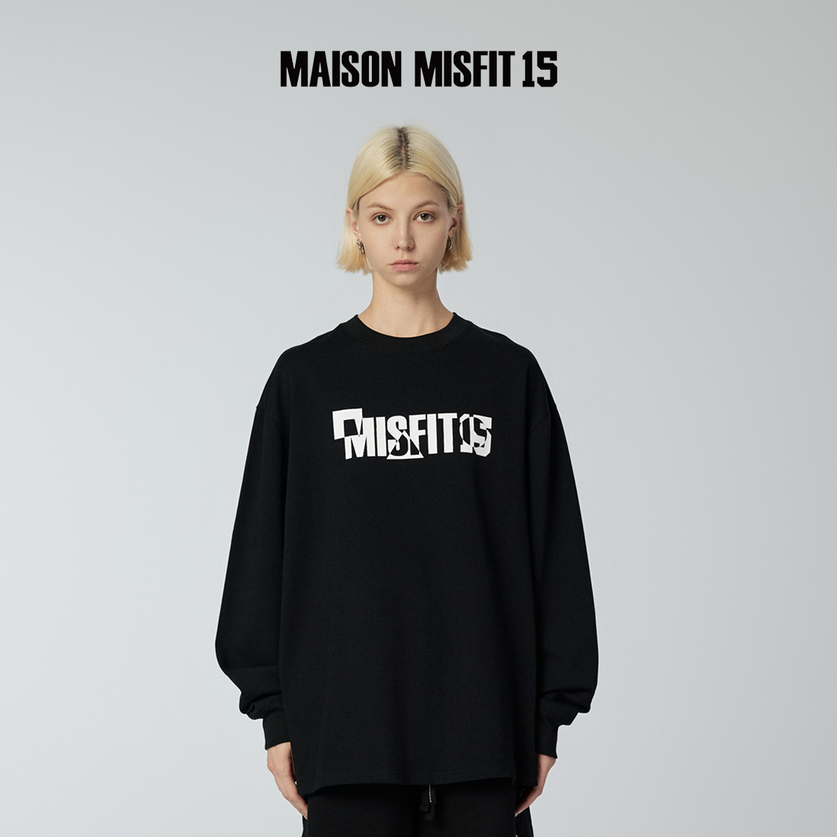 MMXV潮牌男女同款长袖T恤23秋新