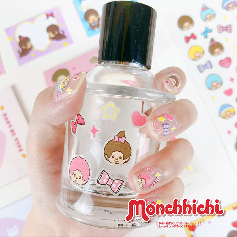 Beco-FunMonchhichi美甲贴纸可爱
