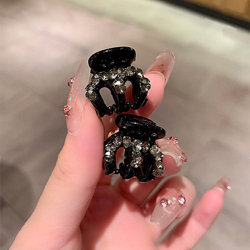 抓夹精致小巧迷你带钻防塌固定