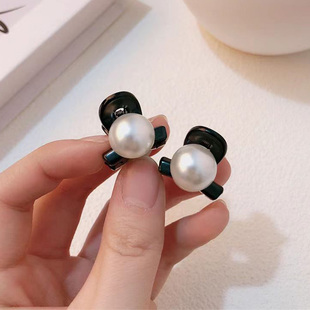 珍珠迷你公主头小号抓夹女2025新款 高级感刘海前额碎发夹侧边发卡