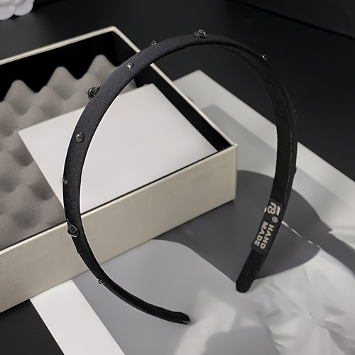 F8简约气质缎面细款头箍