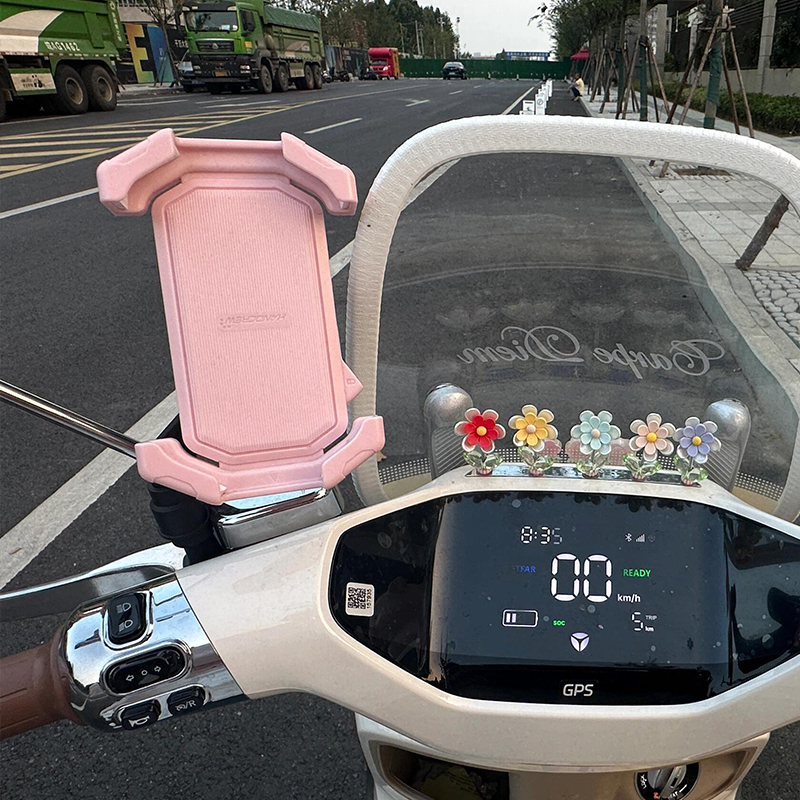 电动瓶车导航手机支架防震防抖2025新款摩托自行车后视镜雅迪爱玛