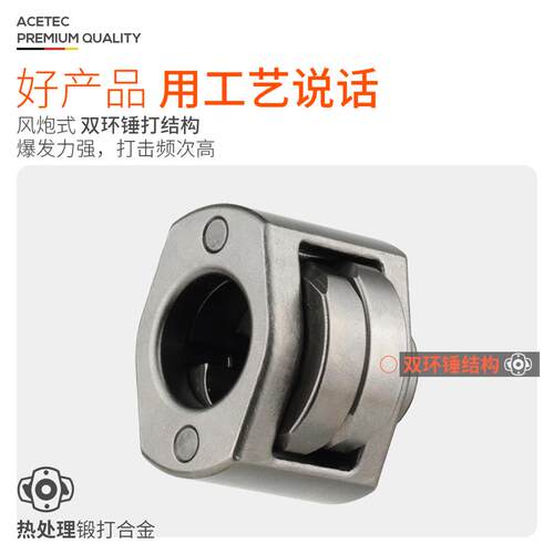 新款阿斯泰克工业级12H风批气动螺丝刀气批改锥风动螺包邮