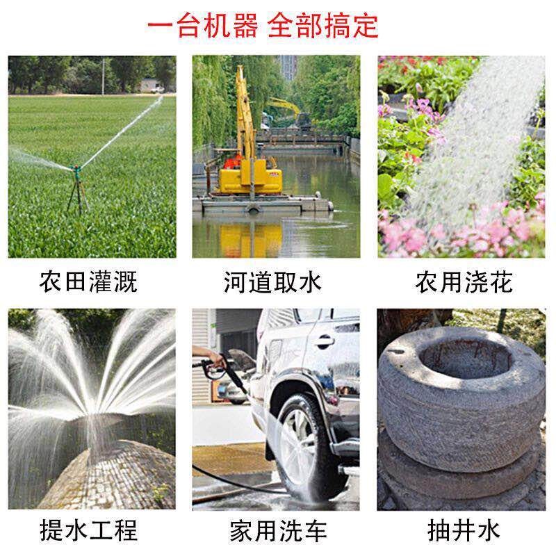 新款电动不锈钢直流潜水电泵48v60v高扬程家用电瓶车水泵农用包邮