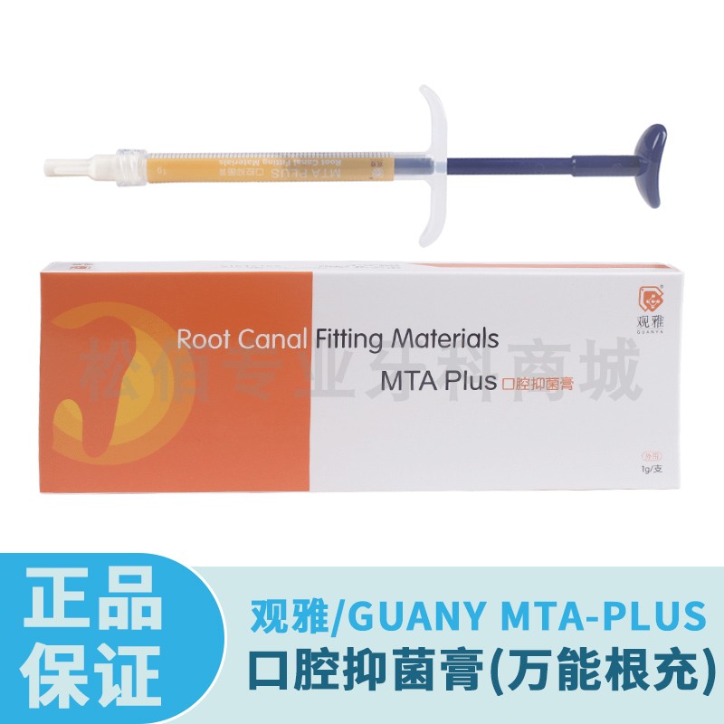 观雅/guany 环氧树脂口腔抑菌膏根管抑菌糊剂 4g*2支