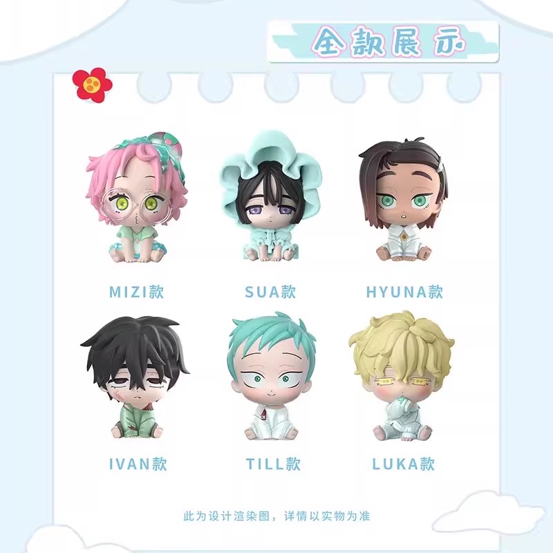 【首批】森雨漫谷仓异形舞台宝宝系列手办盲盒Q版摆件可爱女礼物
