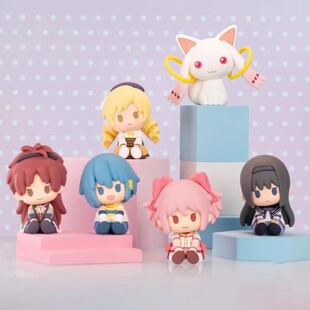万代魔法少女小圆手办盲盒剧场版新篇叛逆的物语系列摆件潮玩礼物