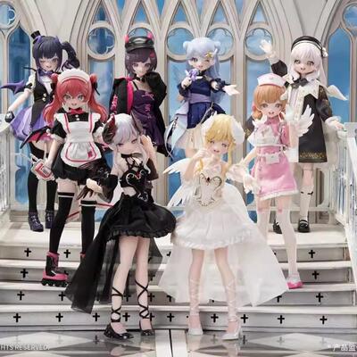 正版光魇双生mjd盲盒特六可动人偶bjd玩具公仔可爱手办摆件礼物女